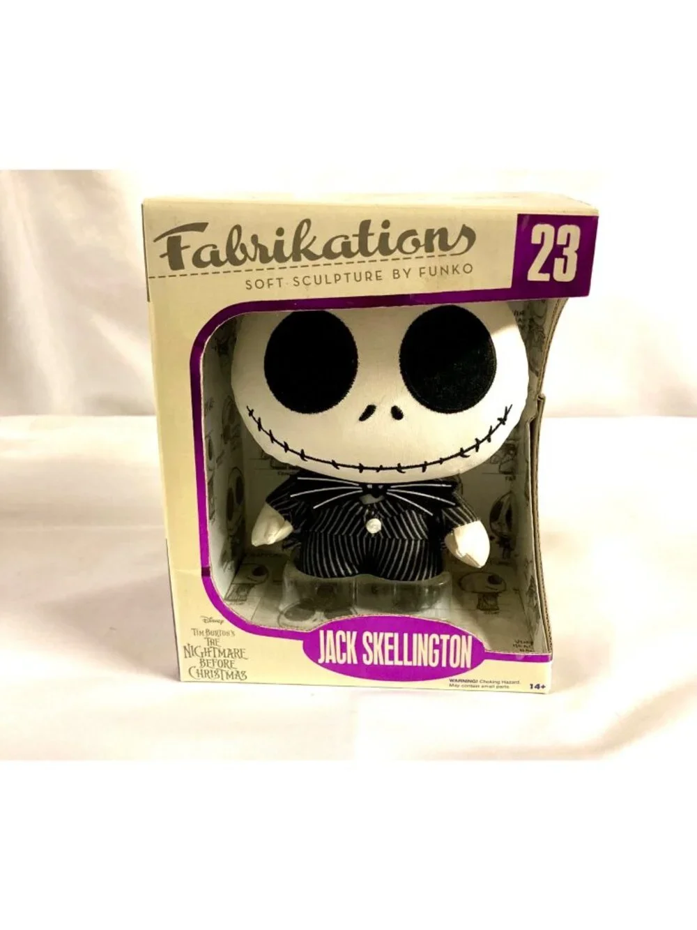 Funko Fabrikations Jack Skellington Soft Sculpture Collectible Plush 6